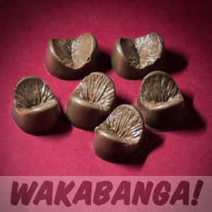 Anos comestibles, bombones de chocolate - Wakabanga