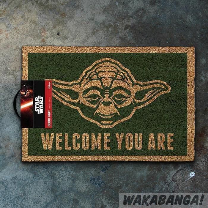 Felpudo Yoda Welcome You Are, de Star Wars - Wakabanga