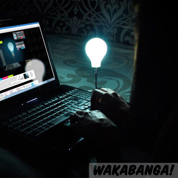 Lámpara Bombilla USB para portátil - Wakabanga