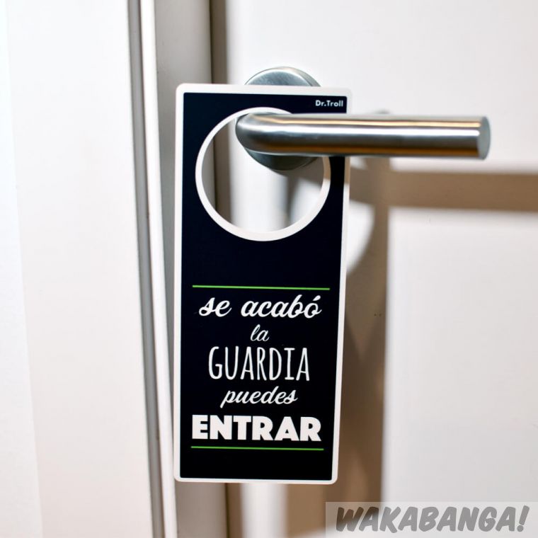Colgadores de Puertas para Hotel (Poming) - AreaGraficaDigital