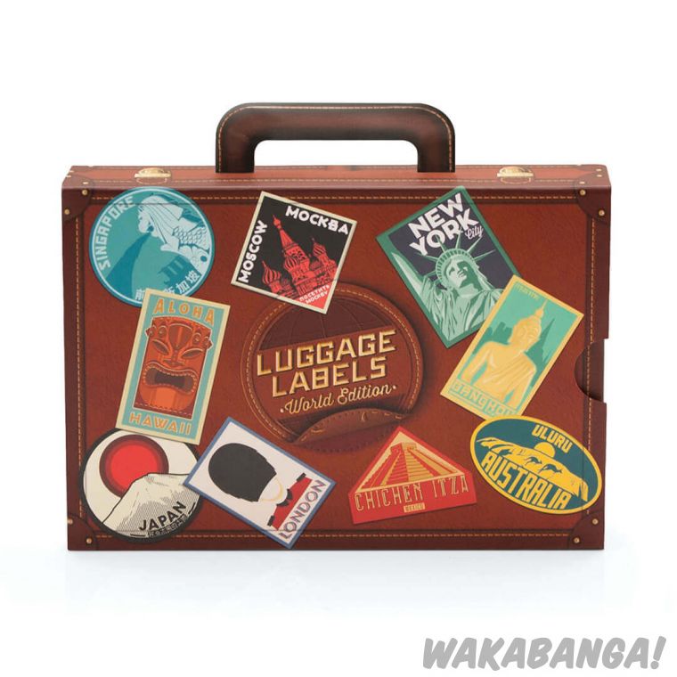 Pegatinas de Viaje para decorar - Wakabanga