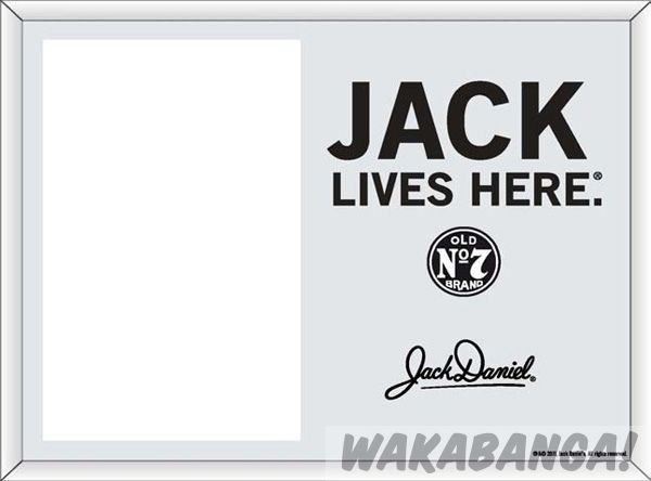 Espejo Close Up Jack DanielS Color Negro 22 x 32 cm 