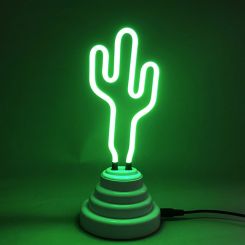 Lámpara de neón Cactus
