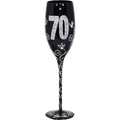 Copa Champagne negra 70 años