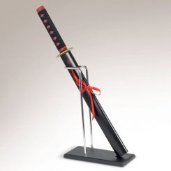 Cuchillo Katana Samurai con soporte