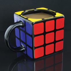 Taza Cubo de Rubik 3D