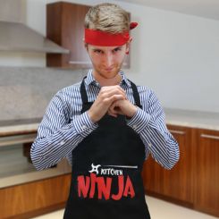 Kit Delantal y Cinta Ninja