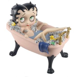 Figura Betty Boop en bañera