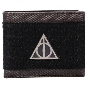 Cartera monedero símbolo Reliquias de la muerte. Harry Potter