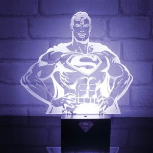 Lámpara ambiental Superman