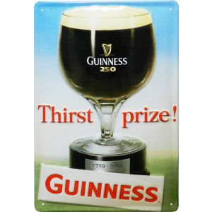 Placa decorativa cerveza Guinness