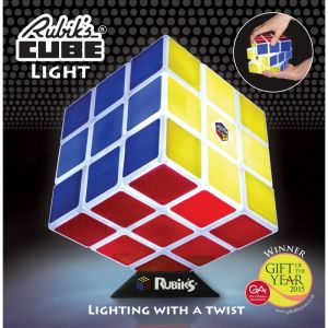 Lámpara cubo Rubik jugable