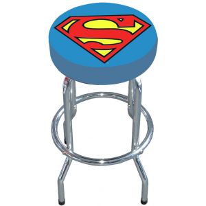 Taburete barra logo Superman