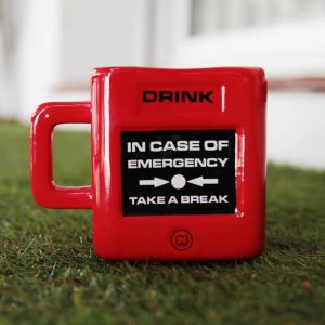 Taza para emergencias "Take a Break"